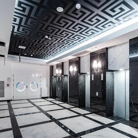 Gc Sun Club With Spa Jacussi & Sauna & Pool شقة